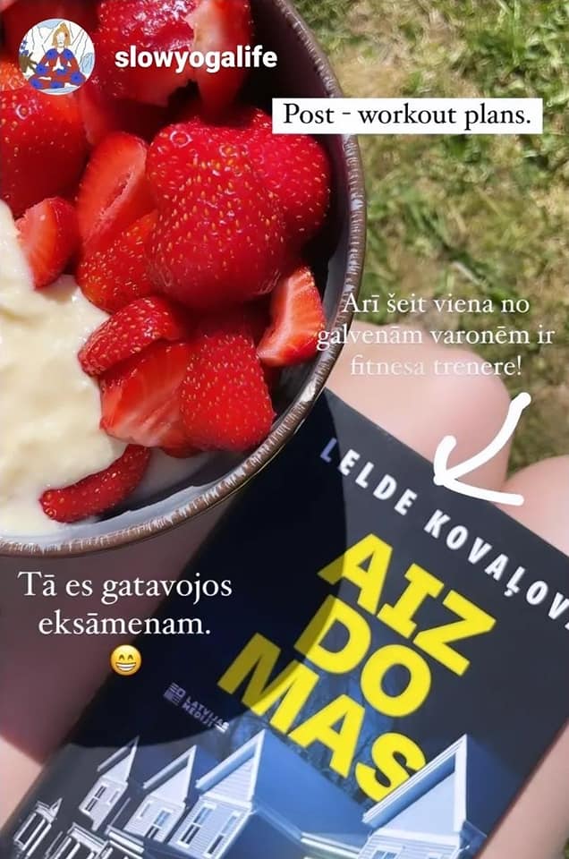 Leldes Kovaļovas jaunais romāns "AIZDOMAS".